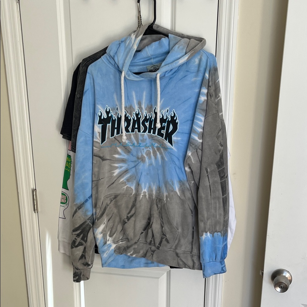 A Beautiful Tie Dye Vintage Thrasher Jon Lauren Premium Hoodie 🔥🔥